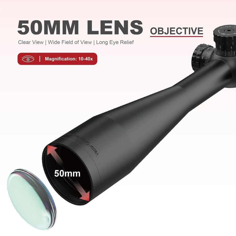 Vector Optics Sentinel X 10-40x50 Scope