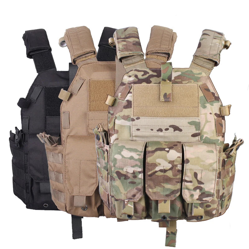Emersongear Plate Carrier with M4 Magazine Pouches