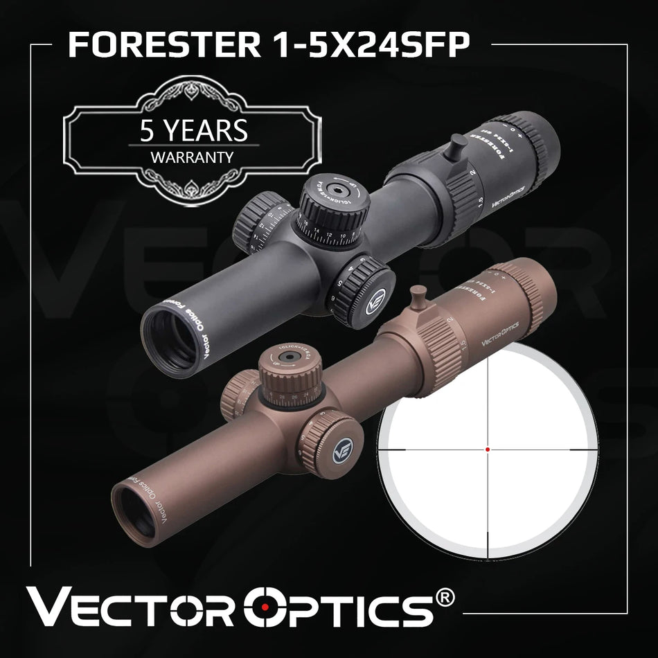 Vector Optics Gen II Forester 1-5X24SFP